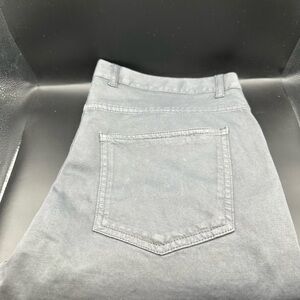 Isaia Charcoal Cashmere Blend Stretch Tapered Chino US50